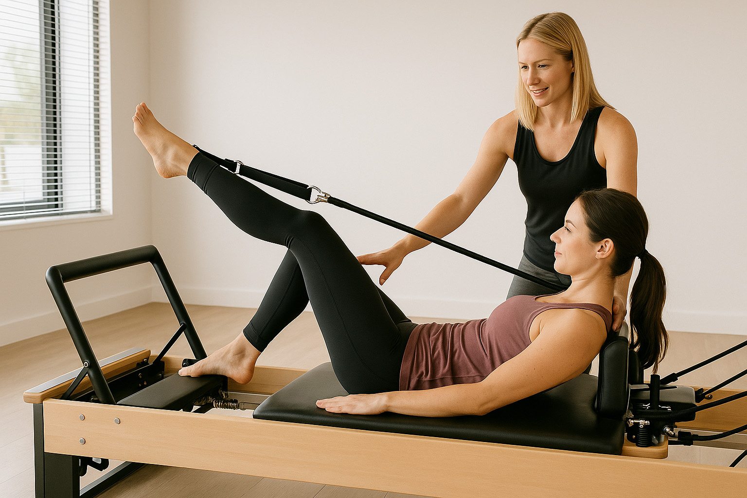 Reformer Pilates träning